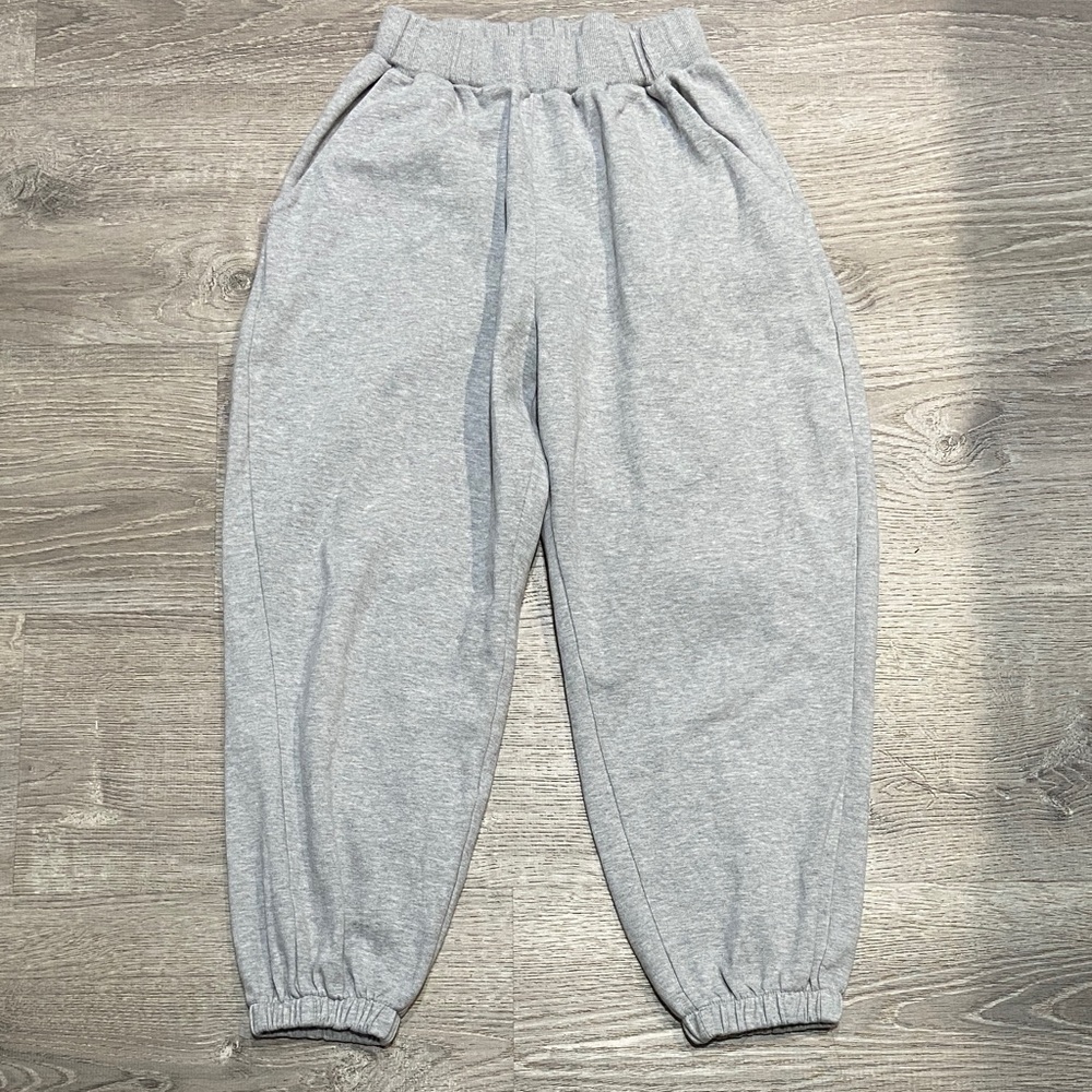 Chocolate Light Gray Kids Joggers